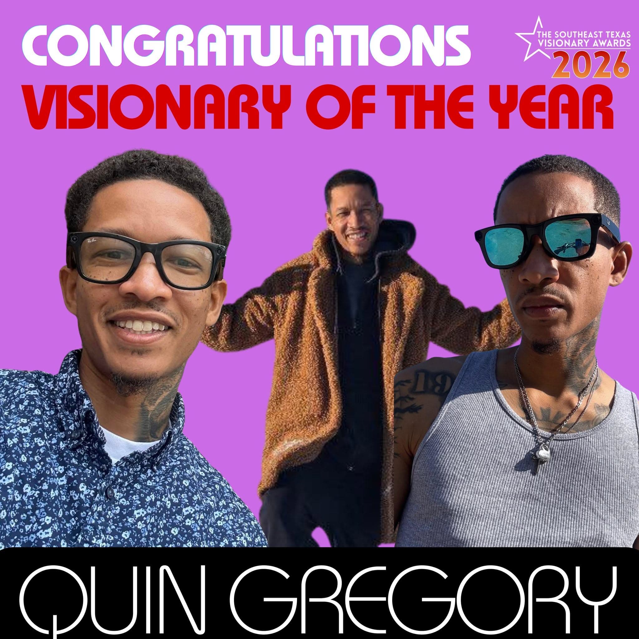 Quinten Gregory — Special: Visionary of the Year