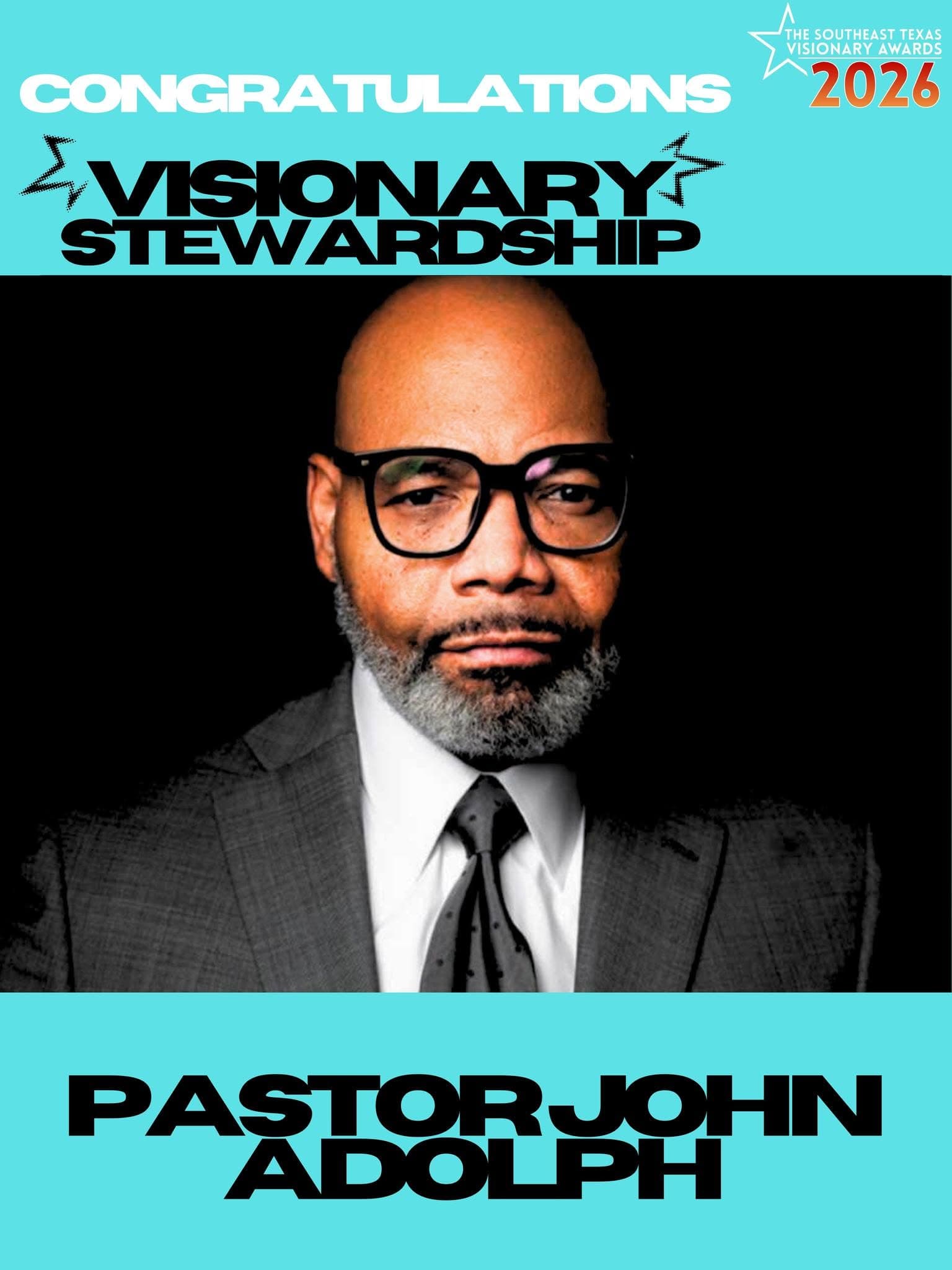 Pastor John Adolph — Special: Visionary Stewardship